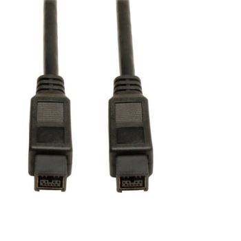 Tripp Lite FireWire 800 IEEE 1394b Hi-Speed Cable, 9pin/9pin M/M, 6-ft.