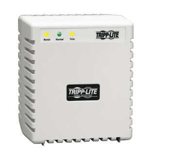 Tripp Lite 600W 230V Power Conditioner with AVR, 3 Outlets, UNIPLUGINT Adapter