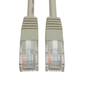 Tripp Lite Cat5e 350MHz Molded Patch Cable, RJ45, M/M, 75-ft, Gray