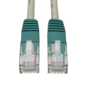 Tripp Lite Cat5e 350MHz Molded Cross-Over Patch Cable, RJ45, M/M, 7-ft, Gray