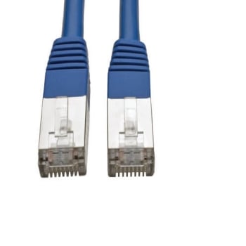 Tripp Lite Cat5e 350MHz Molded Shielded STP Patch Cable, RJ45, M/M, 15 ft. 