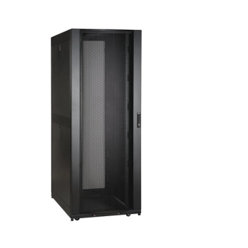 Tripp Lite SmartRack 45U Wide Standard-Depth Rack Enclosure Cabinet with Doors, Side Panels and Shock Pallet