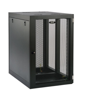 Tripp Lite SmartRack 18U Heavy-Duty Low-Profile Server-Depth Side-Mount Wall-Mount Rack Enclosure Cabinet