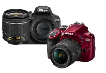 Nikon D3400 24.2MP DX-Format Digital SLR Camera With AF-P 18-55 Lens