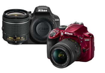 Nikon D3400 24.2MP DX-Format Digital SLR Camera With AF-P 18-55 VR Lens Kit