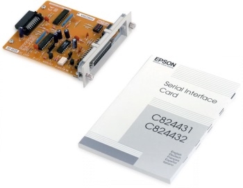 Epson SIDM Serial I/F Board no Buffer Type-B Plug in Card RS232D/20mA
