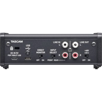 Tascam US-1x2HR High-Resolution USB Audio Interface