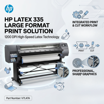 HP Latex 335 Large Format 1200dpi High-Speed Latex Print Solution