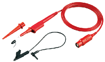 Fluke 10:1 Voltage Probe Set, 1 red, 200 MHz, 1.2m