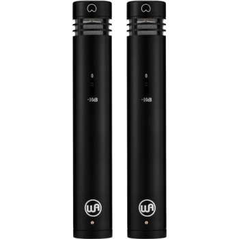 Warm Audio WA-84 Small Diaphragm Condenser Microphone - Stereo Pair Black 