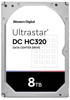 Western Digital HC320 3.5’’, 8TB, 256MB, 7200 RPM, SATA 6Gb/s Hard Drive