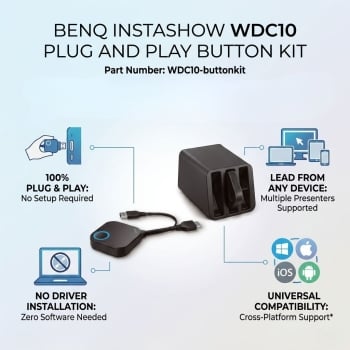 BenQ InstaShow WDC10 Plug and Play Button Kit