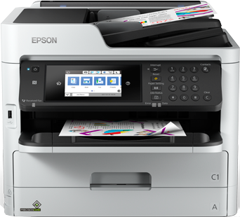Epson C11CG03402BY WF-C5710DWF Fast small workgroup InkjetPrinter 