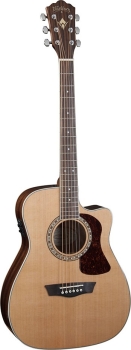 Washburn WF11SCE Folk Style 6 String Acoustic Cutaway Guitar