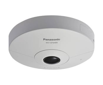 Panasonic 360-degree Indoor Dome 9 Megapixel Network Camera Security System -WV-SFN480