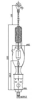 Christie CP2210 / Replacement Lamp XD2000SD/G