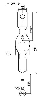 Christie CP2000 / Replacement Lamp XD3000HTP/G