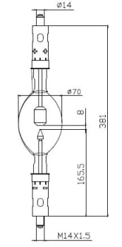 Christie Roadie HD+35K / Replacement Lamp XD6001HTP/G