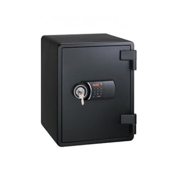 Eagle YES‐031DK Fire Resistant Safes Digital And Key Lock - Black