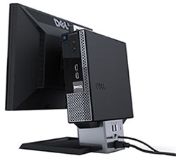 Dell All-in-One Stand Only, Height Adjustable Bracket (VGA/Display Port) OptiPlex 780 USFF (Kit)