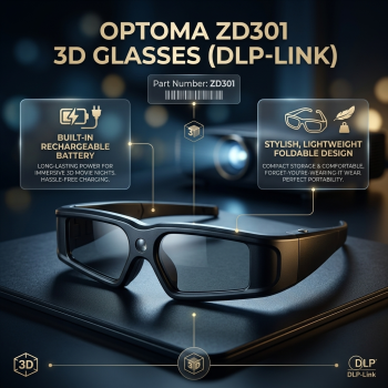 Optoma 3D Glasses (DLP-Link) ZD301