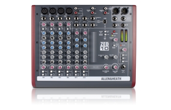 Allen & Heath ZED1002 Multipurpose Mixer for Live Sound and Recording