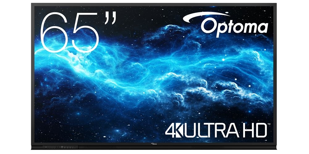 Optoma 3652RK 65 Inch Ultra HD 4K Anti-Glare Multi OS Support Interactive Flat Panel