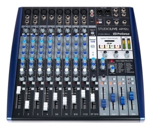 Presonus SLMAR 12C UK 14-Channel Analogue Mixer With USB Audio Interface