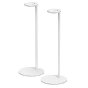 Sonos Stands for One Elegant Floor Stand Accessory - White (Pair)