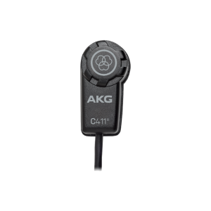 AKG C411 PP Miniature Condenser Pickup Microphone to 3 Pin XLR Male Cable