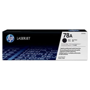 HP 78A Black Original LaserJet Toner Cartridge CE278A