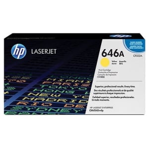 HP 646A Yellow Original LaserJet Toner Cartridge CF032A