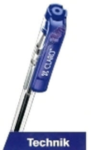 Claro Technik Pen 1.0mm Blue 10pc/Pk - Set of 10