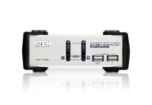 2-Port USB VGA/Audio Cable KVM Switch (1.8m) - CS62U, ATEN Cable KVM  Switches