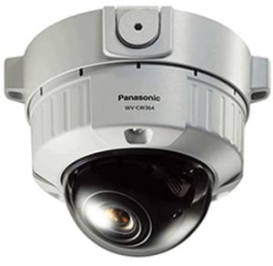 Panasonic Vandal Resistant Fixed Dome Analog Camera