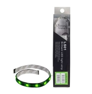 SilverStone LS01V Bright Verdant Green LED Light Strip for PC Case