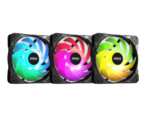 MSI MAX F12A-3 Addressable RGB Fan x 3 Pack