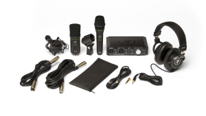 Mackie Producer Bundle with Audio Interface, Headphones and Condenser & Dynamic Microphones