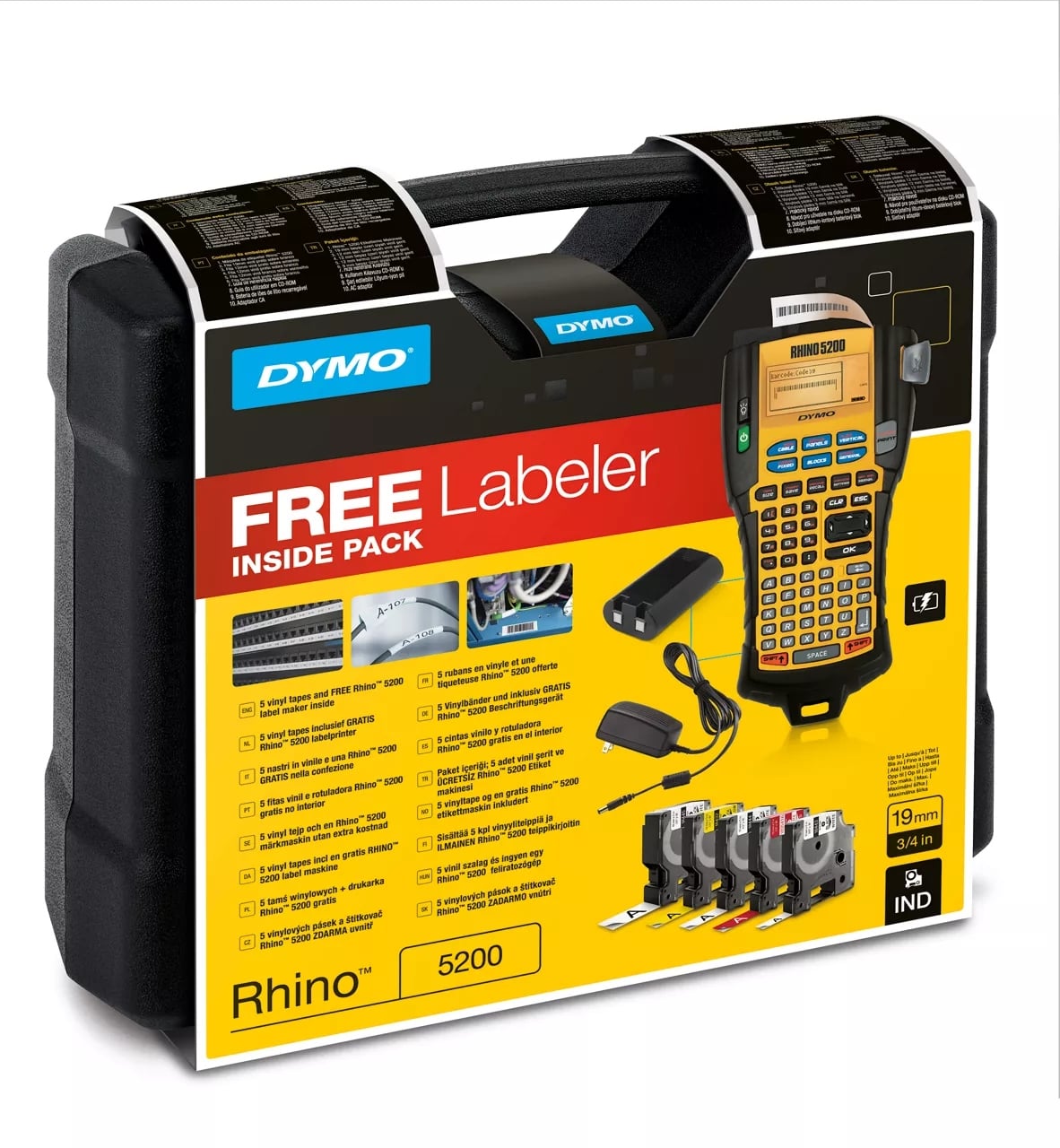  RHINO PRO MACHINE 5200 IN A Hard Case Kit