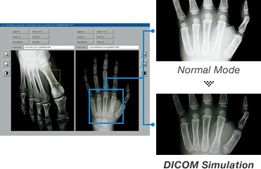 DICOM Simulation Mode* for Medical Presentations