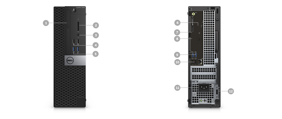 Small Form Factor Ports & Slots