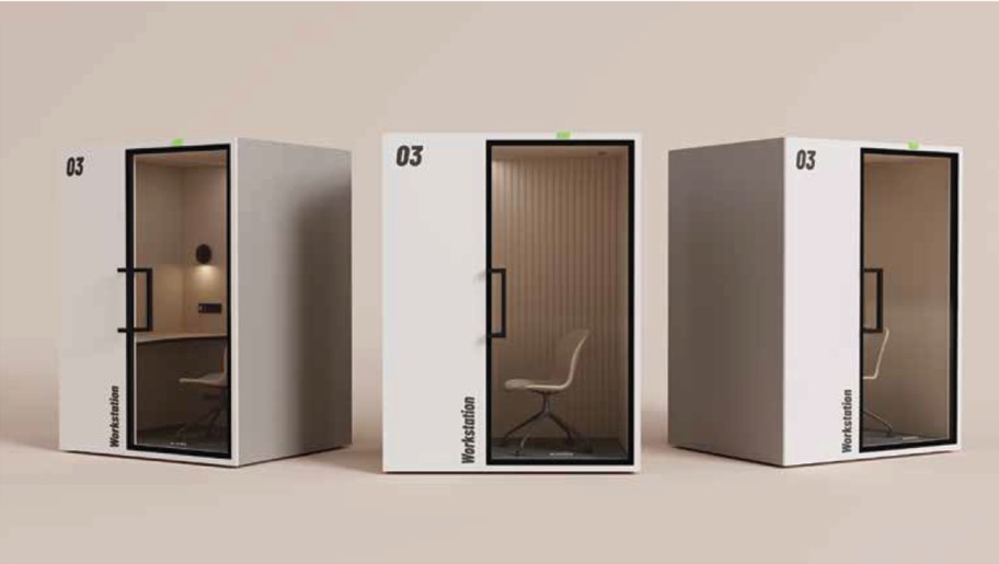 SonicHive ART POD M single-person acoustic pod