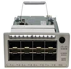 Cisco C9300-NM-8X 8-Port 10G SFP+ Network Module Front View