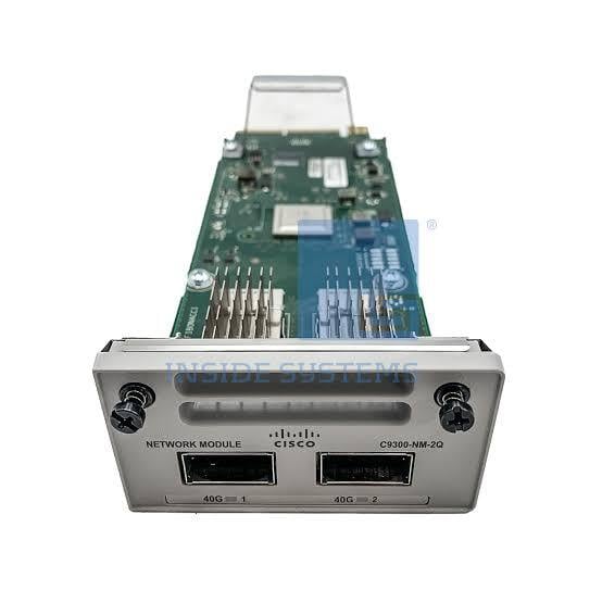 Cisco C9300-NM-2Q 40G Network Uplink Deployment