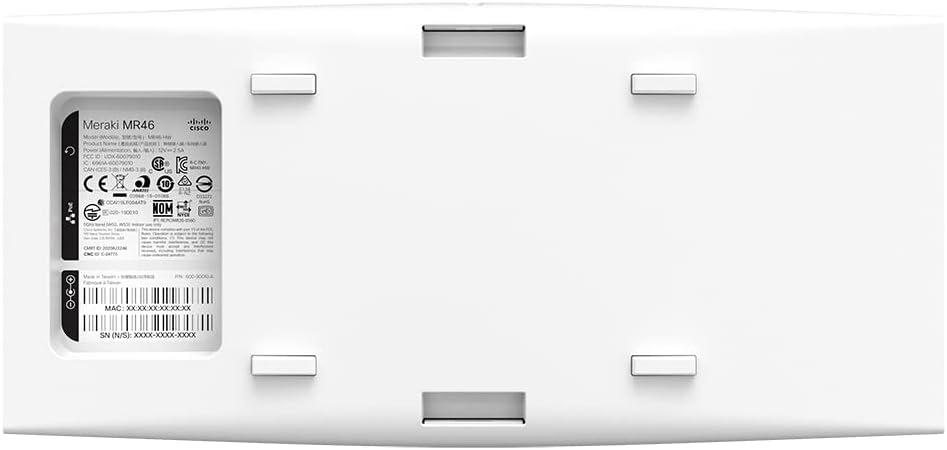 Cisco Meraki MR56-HW Rear View