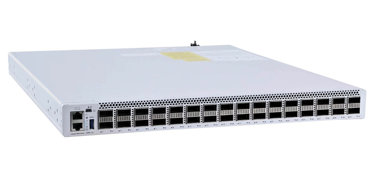 Cisco Catalyst C9500-32QC-E 40G 100G QSFP28 Network Switch