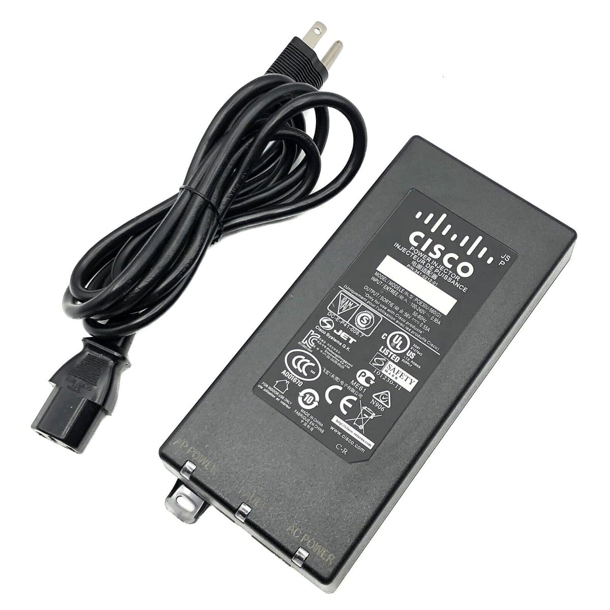 Cisco AIR-PWRINJ7= Dimensions 140 x 65 x 38.5 mm