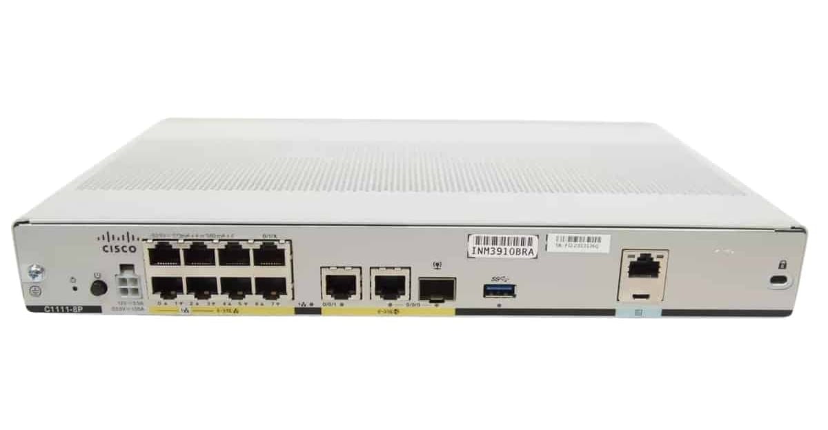 Cisco C1111-4P Enterprise Branch Connectivity