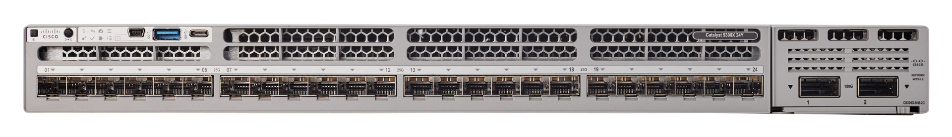 Cisco Catalyst C9300X-24Y-M 24-Port 25G SFP28 Switch