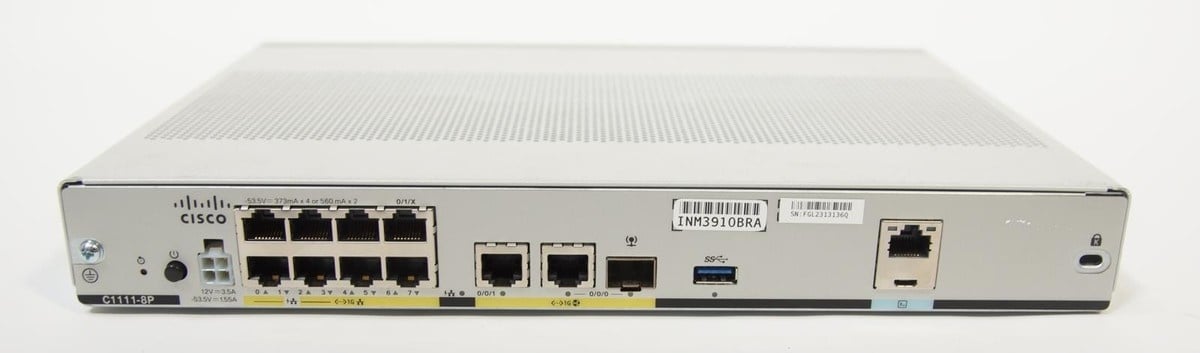Cisco C1111-4P Routing Performance
